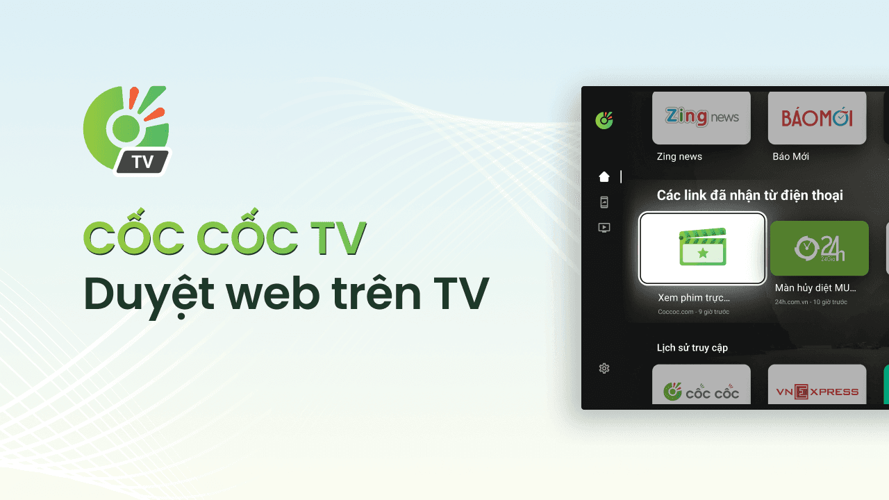Coc Coc TV browser