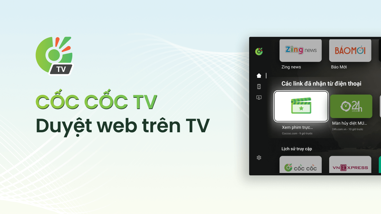 Introducing Coc Coc TV browser